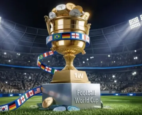 Football World Cup and 5,000,000 USDT